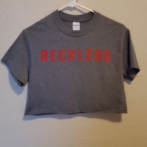 Reckless cropped shirt
